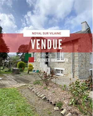 maison de ville à la vente -   35530  NOYAL SUR VILAINE, surface 78 m2 vente maison de ville - UBI423787690